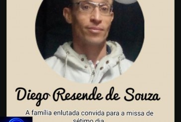 MISSA DE 7 (sétimo)👉🙌😪⚰🕯🙏Missa de sétimo dia! A família de Diego Resende de Souza, agradece agradece sensibilizada as manifestações de pesar recebidas …