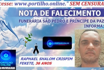 👉 HOMICÍDIO EM CAMPOS ALTOS…LUTO!!! ⚰🕯😔😪⚰🕯😪👉😱😭😪⚰🕯😪 NOTA DE FALECIMENTO … Faleceu em Campos Altos-MG Raphael Shalom Crispim Fekete aos 39 anos … A FUNERÁRIA SÃO PEDRO E VELÓRIO PRÍNCIPE DA PAZ INFORMA…