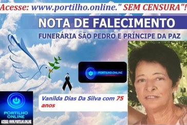 👉 LUTO!!! ⚰🕯😔😪⚰🕯😪👉😱😭😪⚰🕯😪 NOTA DE FALECIMENTO … Faleceu hoje em Patrocínio Vanilda Dias Da Silva com 75 anos … A FUNERÁRIA SÃO PEDRO E VELÓRIO PRÍNCIPE DA PAZ INFORMA…