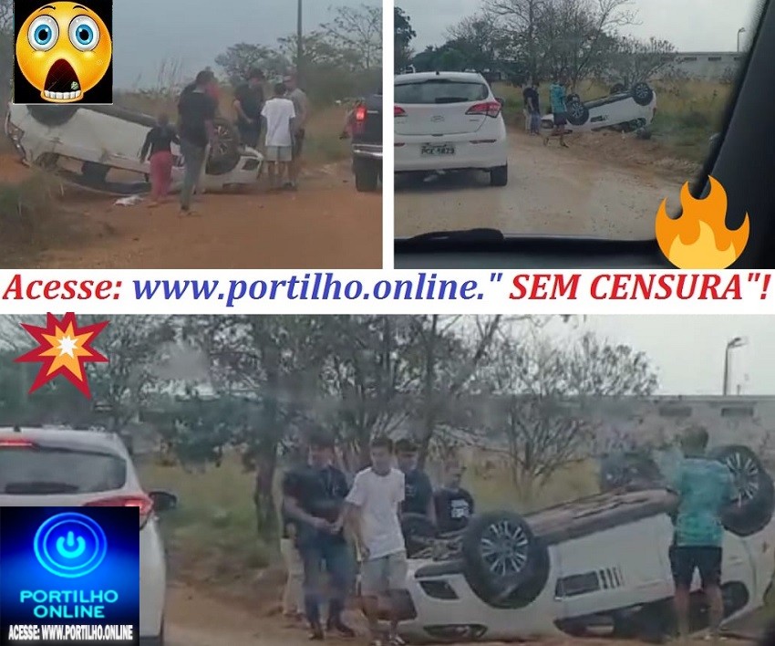 👉ASSISTA AOS VIDEOS….🧐📢🚨🚓⚖🙌👀🚒🚑🚓🚔🚨TOCADOR DE VEICULO FOI DAR “ CAVALO-DE-PAU” E CAPOTA O VEICULO NA ENTRADA DA PISTA DE KART.