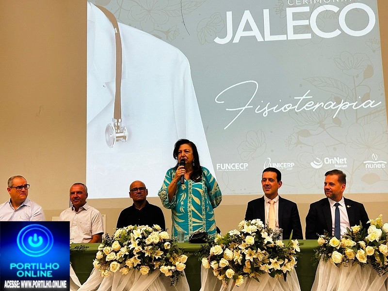 👉👏👍🤙✍🏅🎖🏆Unicerp realiza Cerimônia do Jaleco para os alunos do curso de Fisioterapia