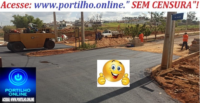 👉📢🚦🚧👀😮😳🚗🚕🚙🚚🚜🚛🏍**”Quando a liberação das vias afetadas pelas obras acontecerá? “Portilho, a liberação do trânsito é aguardada com ansiedade pelos moradores dos bairros Enéias e Jardim Sul”.