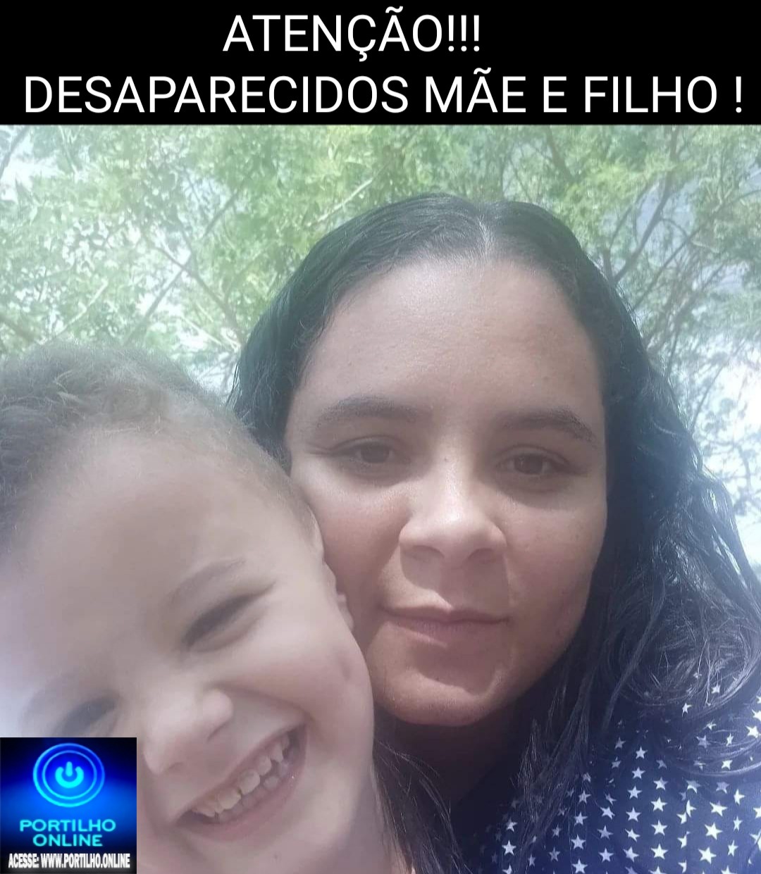 🔍🚨🚓👀🤔📢💥😱🚔🚓🚨🚒🚑👉DESAPARECIDOS!!! MÃE E FILHO!!!