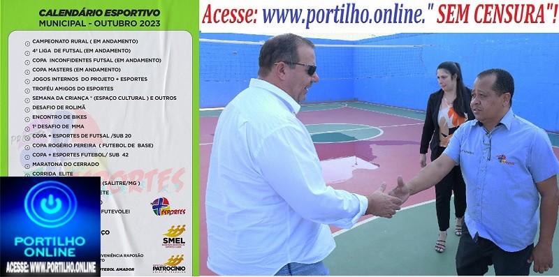 👉👏✍🤝🙌👏👏👏🚀📌⚽🏀🏈🏸🏓🎱🎖🏆Secretaria de Esportes de Patrocínio tem calendário de eventos divulgado nas redes sociais e com muito eventos no mês de outubro.