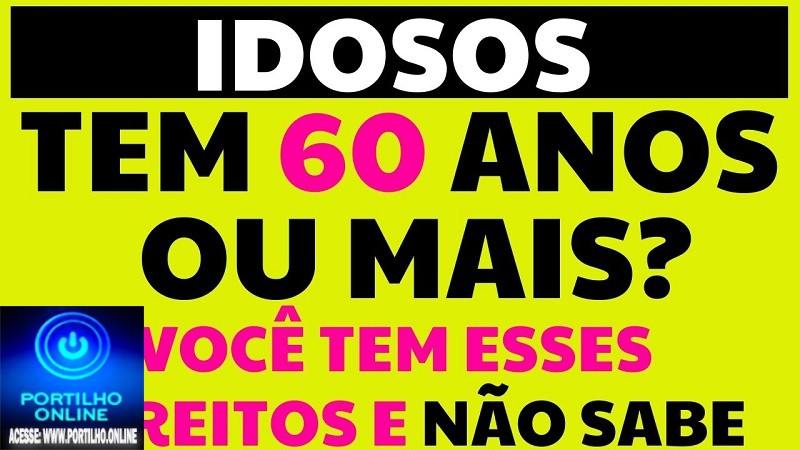 👉🛠👳‍♀️👳💵💴⚖💰💷💳EU TENHO!!! Tem mais de 60 anos? Confira Lista de Dívidas que Não Precisa mais Pagar aqui mesmo e se surpreenda