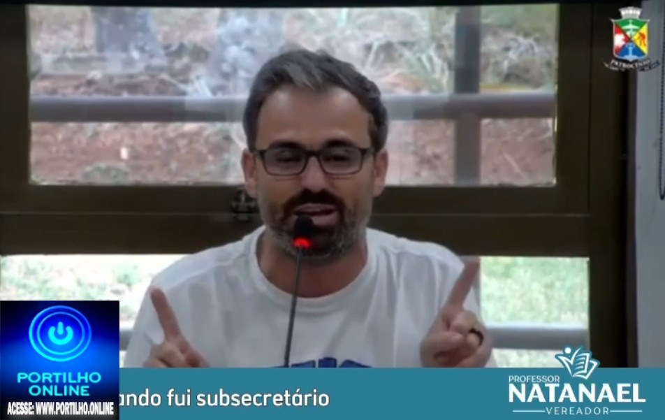 🔜👉👿👺😈⚖📢📐📏📍😱🤔🤫”Disse o Vereador e Professor Natanael Diniz” Eu não quero dar nomes aos 🐃🐂bois🐃🐂🐄”…