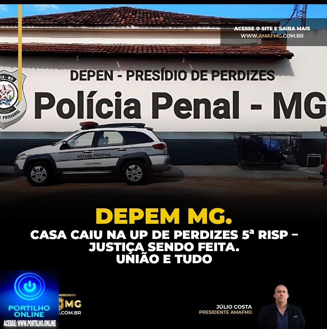 👉📢🕵🔍😳🚔🚀💥🚓🚨😱📢👹👿DEPEM MG. Casa caiu na UP de Perdizes 5 Risp – Justiça sendo feita. União e tudo