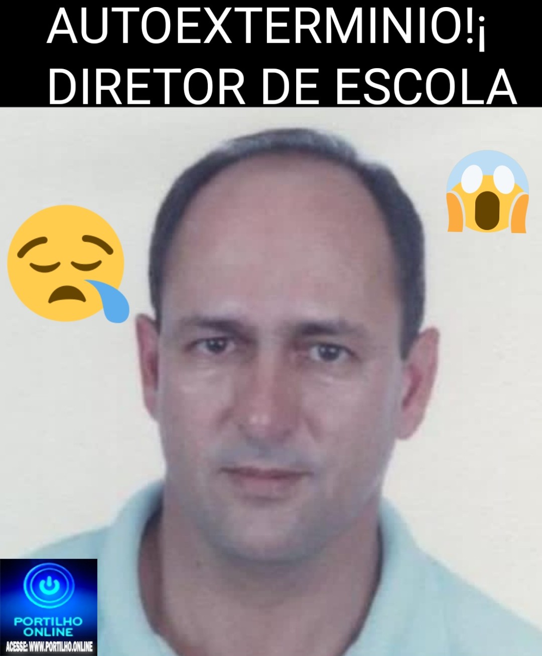 👉🚨⚰👉🚨⚰🕯⚖🚒🚑🚨 AUTOEXTERMÍNIO. Diretor da Escola Escola Estadual Padre Eustáquio Catarino Ferreira de Carvalho, de Iraí de Minas ceifou a própria vida