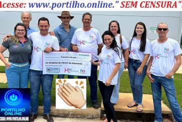 👉🕵🔎💥📢😱HC Patrocínio recebe doação de R$ 300 mil do 5º Leilão Direito de Viver de Carmo do Paranaíba