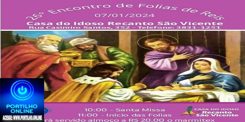 👉👏👍🙌🤝🙏🎹🥁🎧🎤🎻🎸ENCONTRO DE FOLIAS DE REIS NA CASA DO IDOSO DIA, 07/01/2024 NO RECANTO SÃO VICENTE!!!