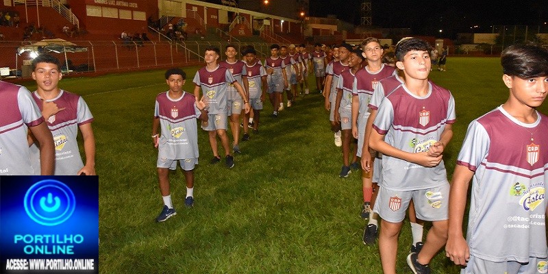 👉👍👏⚽🏀🏈🏸🎱🏓NOTÍCIAS DA PREFEITURA….Realizada a solenidade de abertura da 1ª edição da Copa PAN Mais Esportes Futebol de Base