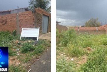 👉🤔🤮😠🤢👀👊🙏Moradores da Rua Lázaro Gonçalves, no Bairro Serra Negra, solicitam intervenção da Secretaria de Urbanismo em lote abandonado