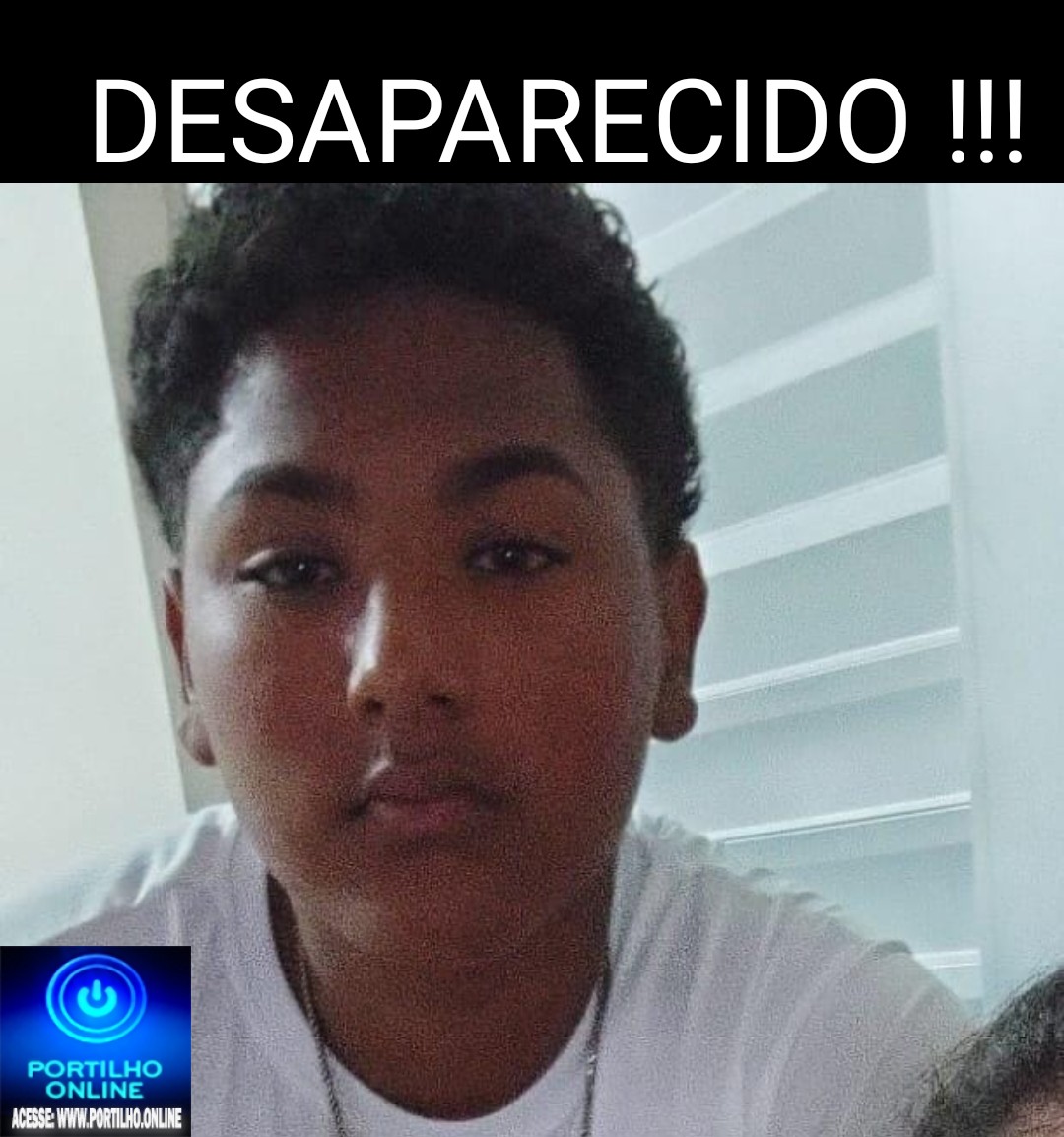 👉🤔🕵🔎🚨🚑🚒😱😪🚔🙏DESAPARECIDO !!! Fabrício Ricardo da Silva 12 anos .