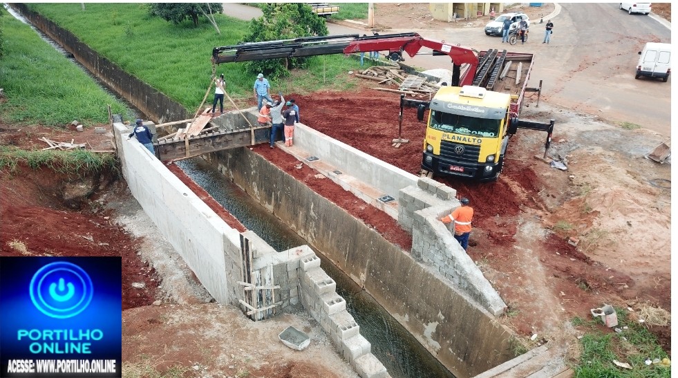 👉📢👍📏📐📌👏🤙📍🚧🔍🕵️‍♀️NOTÍCIASSSSS DA PREFEITURA….Secretaria de Obras Públicas finaliza mais uma etapa da ponte na Avenida Dr. Walter Pereira Nunes