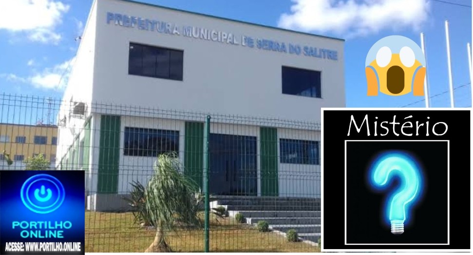 👉📢🔎🕵🔍⚖🙄🤔👀😱O MISTÉRIO!!!! SERRA DO SALITRE!!!Portilho essa cartilha fala tudo que o ex- prefeito Creosmar deixou