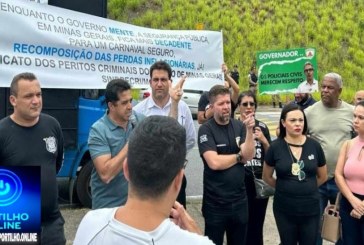 👉✍👍👏👏👏👏🔛👀🚓🚔⚖🧐🔎🕵🚨 POLÍCIA CIVIL DE MINAS GERAIS  Sindpol para trânsito na MG-010 em protesto por recomposição salarial