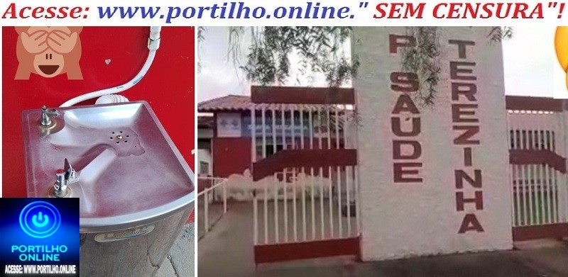 ⚖📢😡👎🔎🧐😱🕵🔎🤡😠Boa tarde portilho,sou a D. trabalho em frente o posto de saúde do bairro santa Teresinha, é uma vergonha