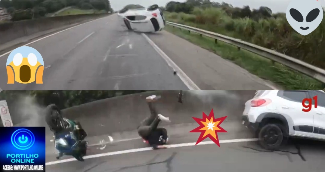 👉ASSISTA AO VÍDEO…📢🚒🚔🚨🚑😱🏍ATROPELAMENTO DE MOTOCICLISTA!