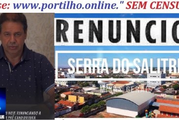 📢RENUNCIA!!!👉❓✍😱😮😳👀❔🤝ATENÇÃO  SERRA DO SALITRE!!! Ex-prefeito e pré-candidato, Creosmar Ribeiro Dornelas, renuncia à prefeitura de Serra do Salitre