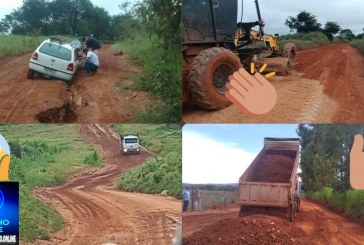 📢👉🤝🚜🚧🌦⛈🌧🌨☔Estradas rurais!!!Secretaria de obras retoma as melhorias