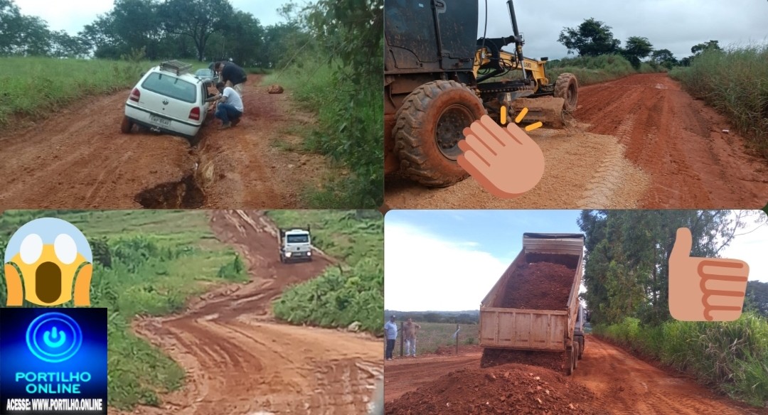 📢👉🤝🚜🚧🌦⛈🌧🌨☔Estradas rurais!!!Secretaria de obras retoma as melhorias