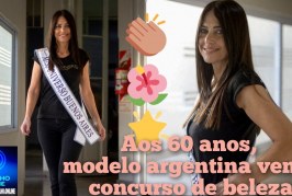 👉📌😍👏🙌💅👅👠💍Aos 60 anos, modelo argentina vence concurso de beleza e pode virar candidata ao Miss Universo