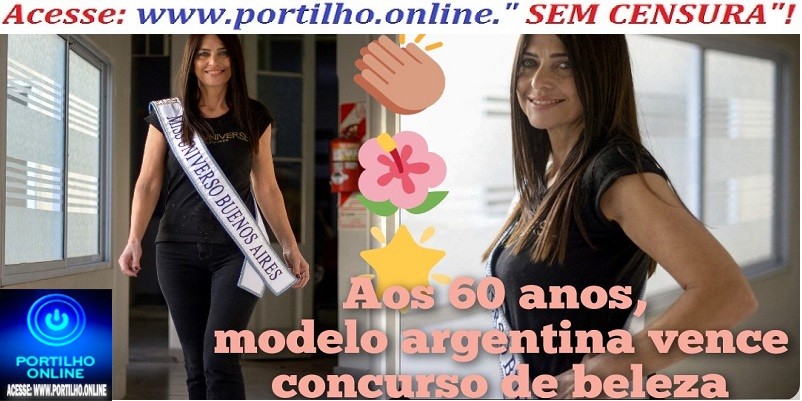 👉📌😍👏🙌💅👅👠💍Aos 60 anos, modelo argentina vence concurso de beleza e pode virar candidata ao Miss Universo