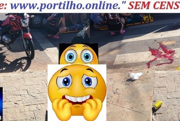 📢VITIMA SOCORRIDA DESACORDADA!!!🧐🔎🚒🚓🚔🚓🚨Portilho, Acidente gravíssimo na esquina pé na areia agora!! Avenida do Catiguá