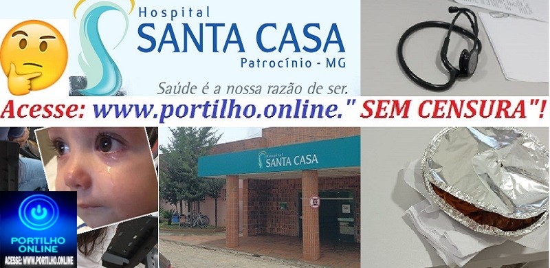  👉🚒🚑📢✍🤔👿💉🧬💊🩺⚖️🩻🩸🚨A Escolha é sua, Santa Casa ou Pronto Socorro”??? Saiu do espeto e caiu na brasa”!!!