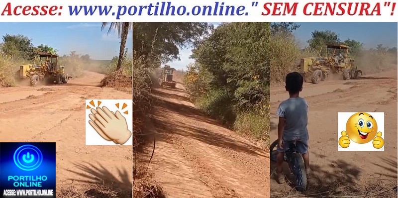 👉👍👍👏👊✍🚜🚚🚛👍Bom dia Portilho já chegou uma máquina aq no nosso assentamento novo aliança