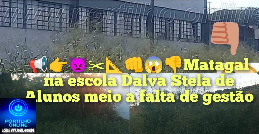 📢👉👿✂📐👊😱👊👊👎Matagal na escola Dalva Stela de Alunos meio a falta de gestão