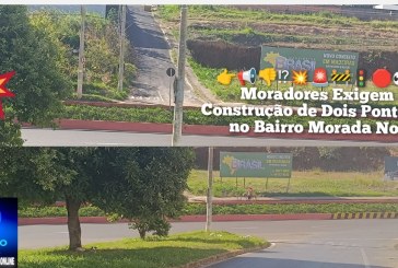 👉📢👎⁉💥🚨🚧🚦🛑👀🚜Moradores Exigem a Construção de Dois Pontilhões no Bairro Morada Nova