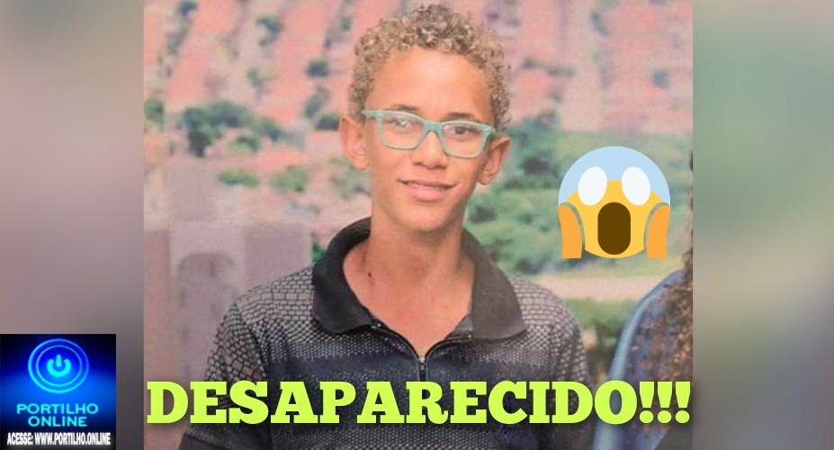 👉📢🕯🚒🚨🚔🚓😱😮🚒🚑⚰DESAPARECIDO!!! Carlos Graciano Cabral, 14 anos