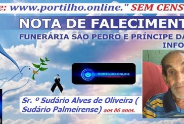 👉📢😪👉😱😭😪⚰🕯😪 NOTA DE FALECIMENTO … Faleceu em Patrocínio-MG o Sr. º Sudário Alves de Oliveira ( Sudário Palmeirense) aos 86 anos…. A  FUNERÁRIA SAO PEDRO E PRÍNCIPE DA 🕊PAZ🕊 🕊 INFORMA.