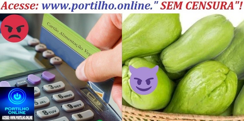 👉🥒📢💳👿👿👿💳✂✂✂A PREFEITURA ESTÁ CORTANDO OS CARTÕES ” VALE ALIMENTAÇÃO CHUCHU” DOS APOSENTADOS???