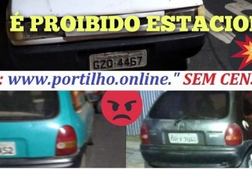 👉👊📢🚨✍🚓🚔🚧🛑🚦❓😡Portilho na festa e nod show os motoristas não respeitam as leis de trânsito, e estacionam porta de garagem