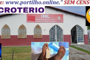 👉⚖🚨🚑📢🚔🤔⁉⚰🕯😳🚒🚑Portillho, ele morreu e está no necrotério desde as 11: horas da manhã deste domingo dia 26