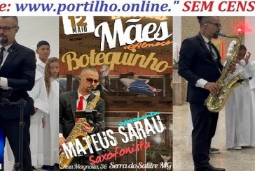 📢👏✍🎤🎼🎷🎷🎷🎷👏🏆🎖Mateus Sarau, músico de Serra do Salitre que brilha!!! É filho de Maria Ângela e Claudir de Souza , pais muito orgulhosos de seu filho.