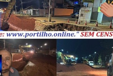 👉👍✍👊🏆🤝📢🚜🚜🚜O PROGRESSO NÃO PARA!!Desde as 05:00 da madruga, as equipes da secretaria de obras com a presença do Wellington Mamazao está garrados