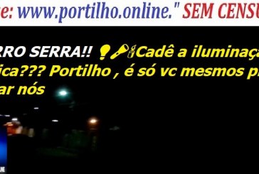 👉📢👀🤔❓🔌💡🔦🕯Cadê a iluminação pública???Portilho Está 💡 esta queimado já faz muito tempo viu, é só vc mesmos pra ajudar nós