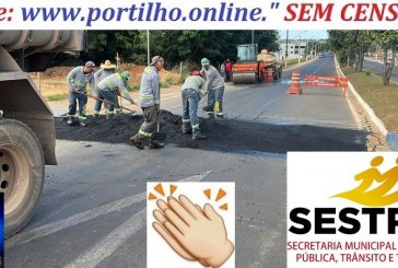 👉📢🔎👏🤝🏆✍👍🚧🚏🛑🚦Secretário da Sestran Vilson Pinheiro atende a demanda e instala lombada no treévékinho( trevo) em frente ao Batalhão da PM