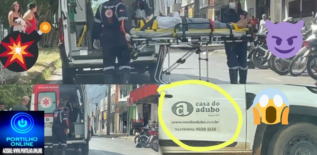 🚔 Assista ao vídeo 📷…🚓🚨💸😱⚰📍❓😱🚨🚔🚒ACIDENTE GRAVE!!!! ” Tocador da pic up da empresa casa do adubo avança preferencial e atropelada vítima.