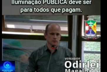 👉👍👏✍🤝🙌🔦💡🔌🕯💡Vereador Odirlei Magalhães defende iluminação pública de qualidade para todos os cidadãos