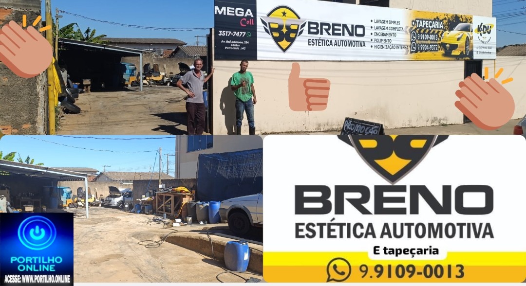 👉✍👏👍📲🤝🚐🚒🚗🚛🚚BRENO LAVA-JATO ESTÉTICA AUTOMOTIVA & TAPEÇARIA LUIZINHO