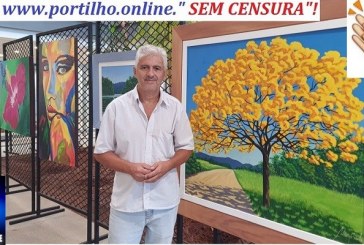 👉📢👍👏🙌🤝✍🔎🎨🎭🎨Patrocinenese que brilha la fora!!!! “Encanto pela Arte” do artista Anterino Rocha.