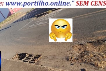 📢🚧🛑✍🤔😡😠🕳🕳🕳Armadilha pública!!! Portilho, Aqui no bairro ouro preto na Rua Jorge Fernandes tem um buraco no asfalto e um bueiro quebrados