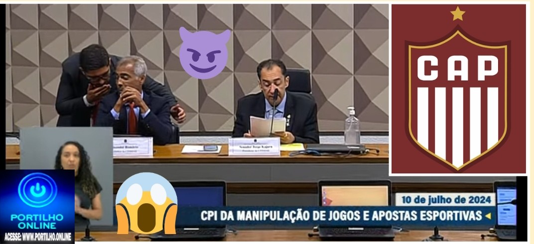 👉📢❓🕵🔍😱🚔🚨🚓⚖💰💳⚽⚽CPI DO CAP ESTÁ SENDO JULGADO NO SENADO FEDERAL TRANSMITE A CPI