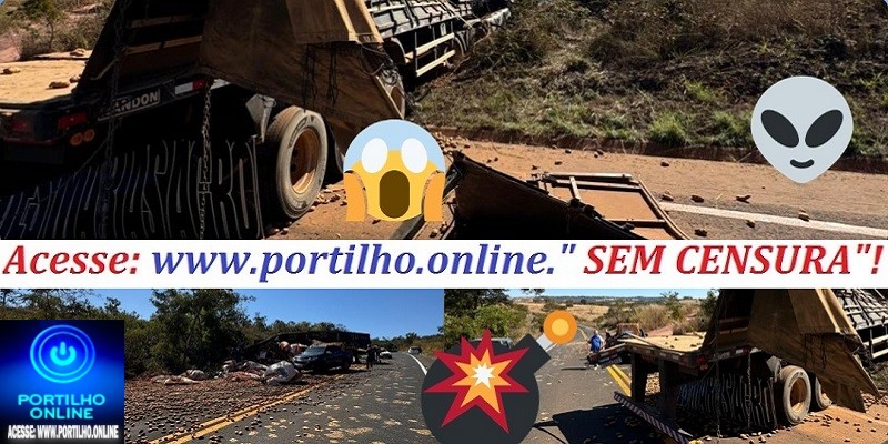 📢🚨🚓🚔👉📢🚒🚑Batata esmagada🚚 🚛 CAMINHONEIRO VÍTIMA DA ” EPR TRIÂNGULO ▶ 📐 MG 462 ENTRE A PONTE E PERDIZES