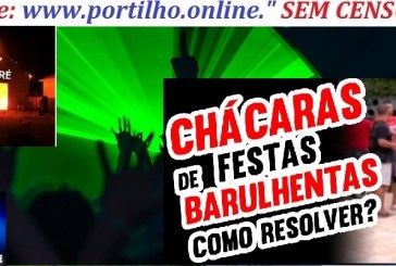 👉📢😡🎹🎊🚨🚔🚓⚖🥁🎷🎸🎼🎧🎤Assunto: Pertubação do sossego!!!Solicitação de Policiamento nas Chácaras Campina Verde