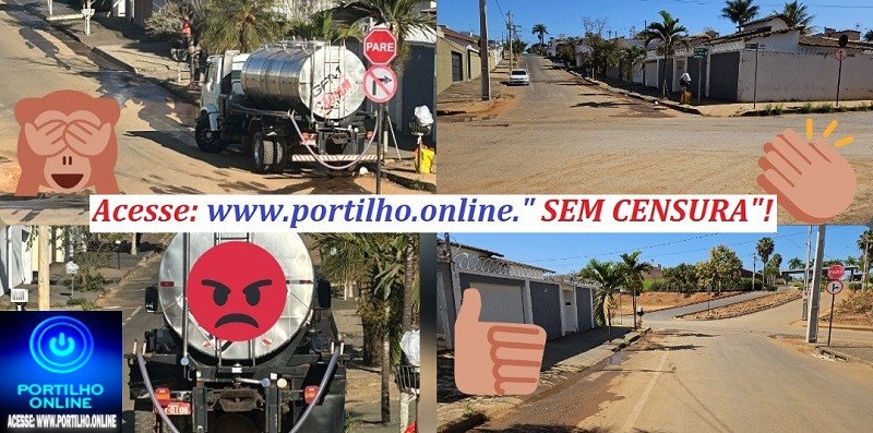 👉📢🚧🚨👏🛑🚦🚏🚀PENDENGA RESOLVIDA!!! Portilho É um absurdo como este caminhão fica estacionado. Ele só pensa nele